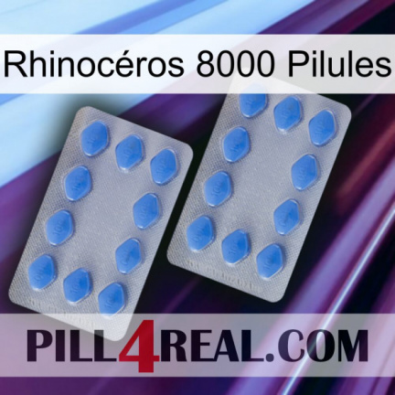 Rhinocéros 8000 Pilules 20